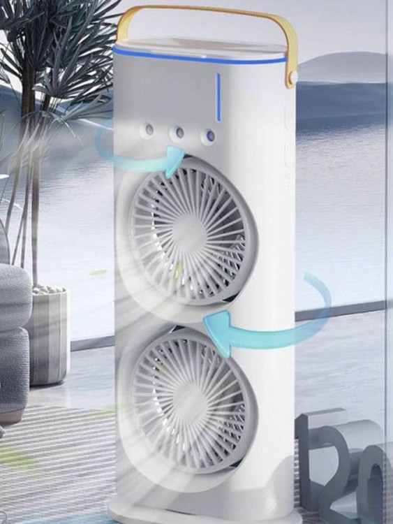 پنکه مه پاش دوقلو شارژی