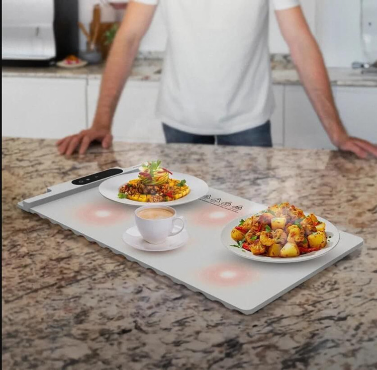 پد گرم کننده غذا پرودو سازگار با انواع ظروف