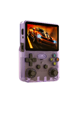 کنسول بازی دستی R36S اورجینال رنگ بنفش