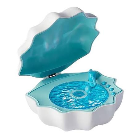 اسپیکر گرامافون صدفی آبی