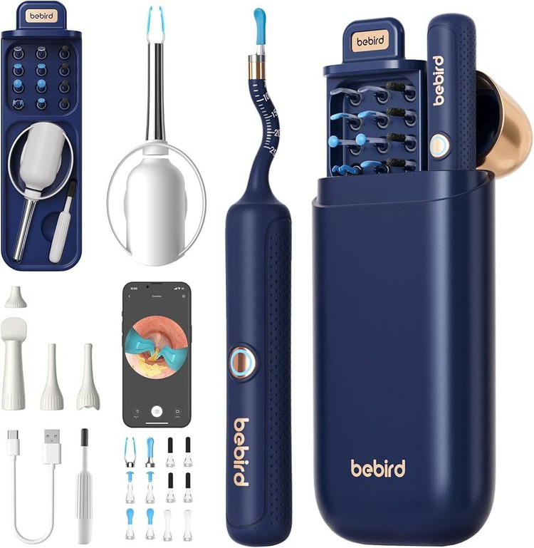 گوشپاککن هوشمند bebird مدل I35R Pro با چند سری مختلف