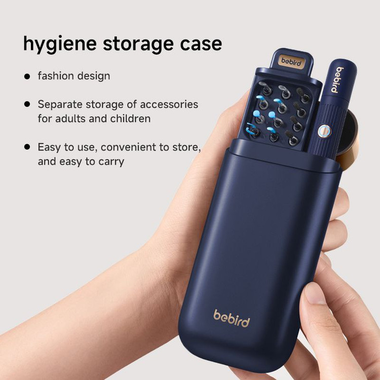 گوشپاککن هوشمند bebird مدل R135 دارای کیس قابل شارژ