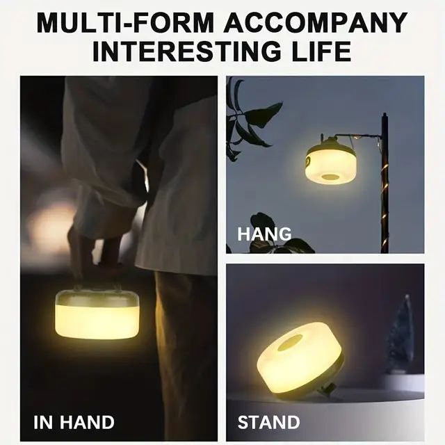 چراغ کمپینگ ریسهای شارژی قابل استفاده در هر جا