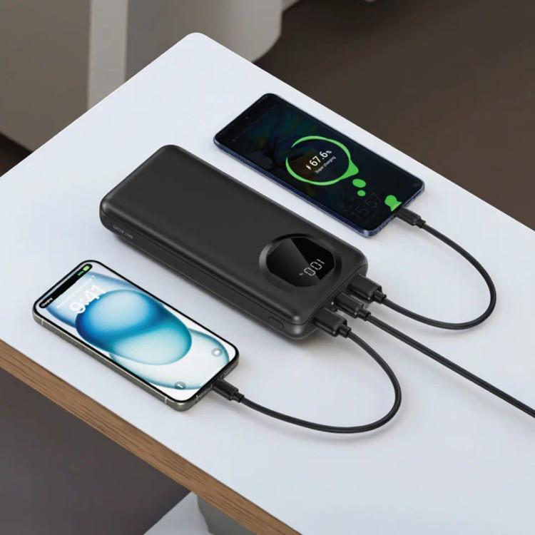 پاوربانک گرین لاین امکان شارژ همزمان دو دستگاه