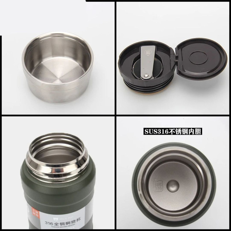 ظرف غذای استیل دوجداره مدل 5609 نگهدارنده دما