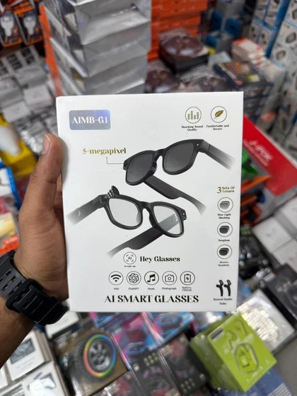 پک عینک هوشمند دوربیندار AIMB-G1 با عدسی اضافه