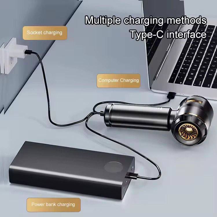 جارو شارژی قدرتمند موتور براشلس مدل ST-6659 Plus با راههای شارژ متنوع