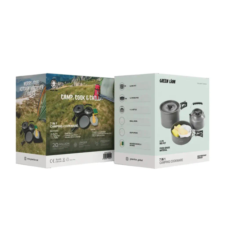 پک سرویس پخت و پز 10 پارچه گرین