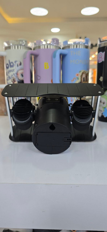 ساعت ورقهای طرح هواپیما (رنگ مشکی) مناسب دکوری