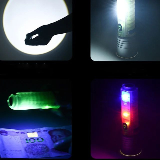 چراغ قوه زومدار 30 وات شارژی مگنتی (8 حالت نوری)