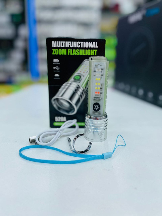 پک چراغ قوه زومدار 30 وات شارژی مگنتی (8 حالته)