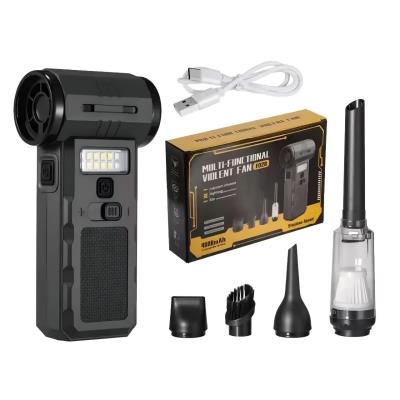 جارو شارژی و جت فن چندکاره ویولت مدل F028 با قابلیت چراغ قوه