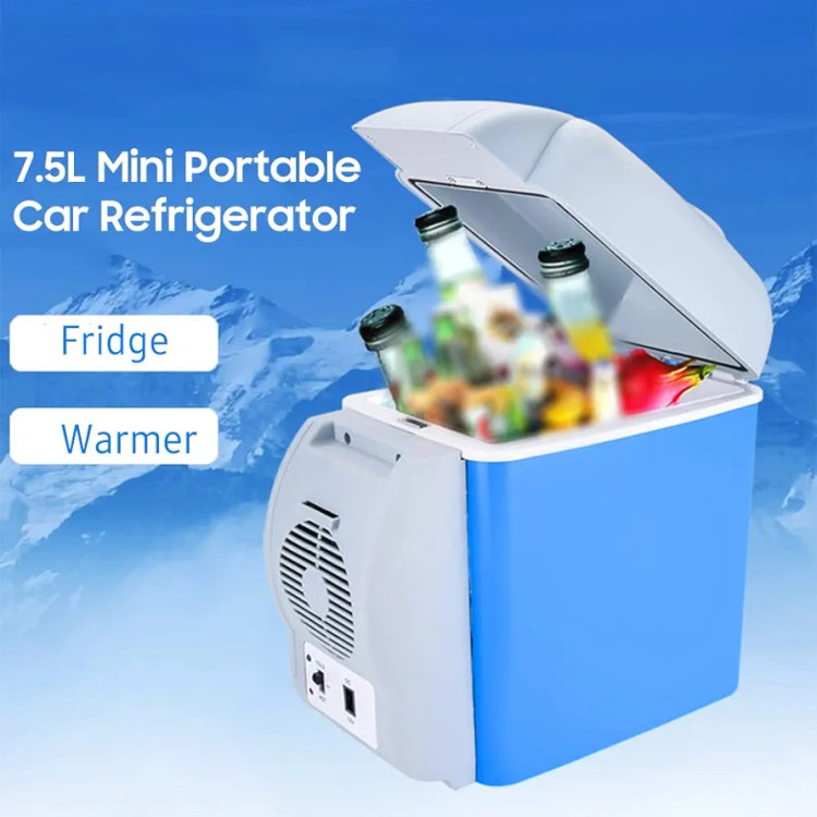 یخچال مسافرتی 7.5 لیتری طرح کنسولی گرم و سرد