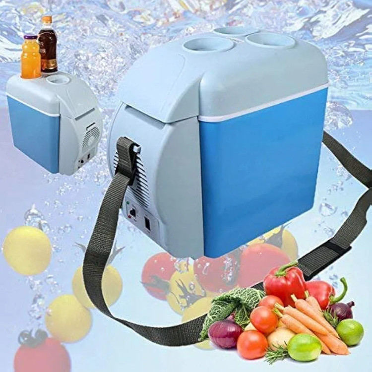 یخچال مسافرتی 7.5 لیتری طرح کنسولی با جا لیوانی