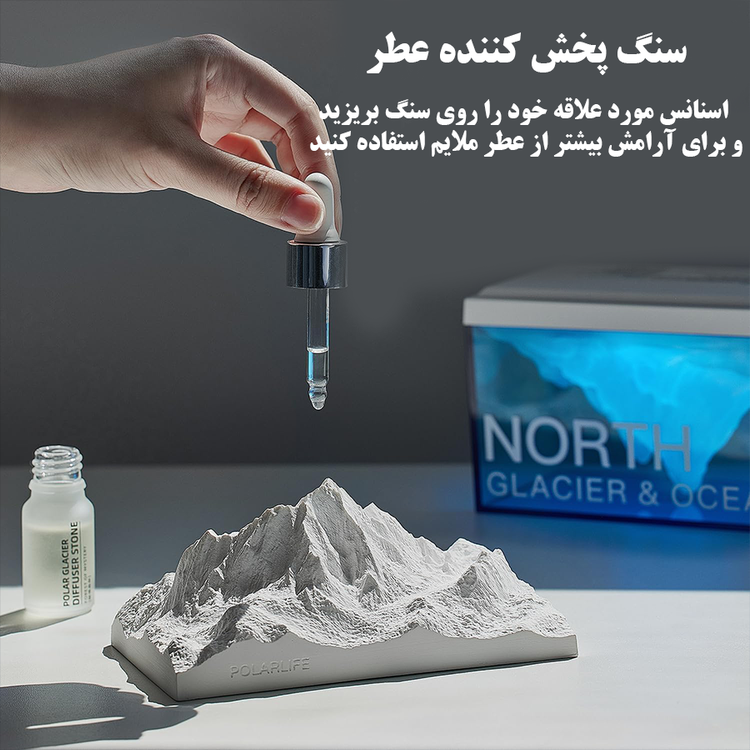 اسپیکر یخچال قطبی خوشبو کننده
