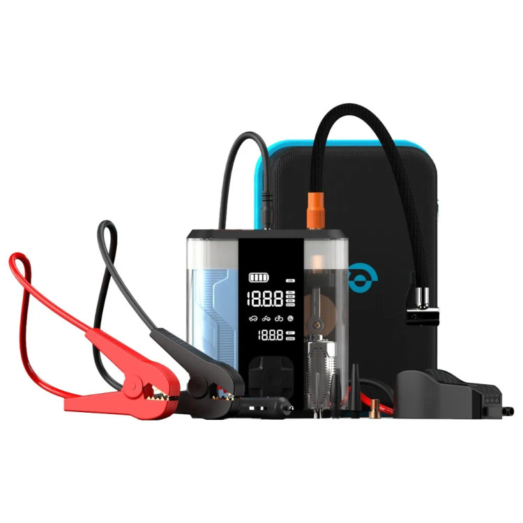 جامپ استارتر و پمپ باد چند کاره پاورولوژی