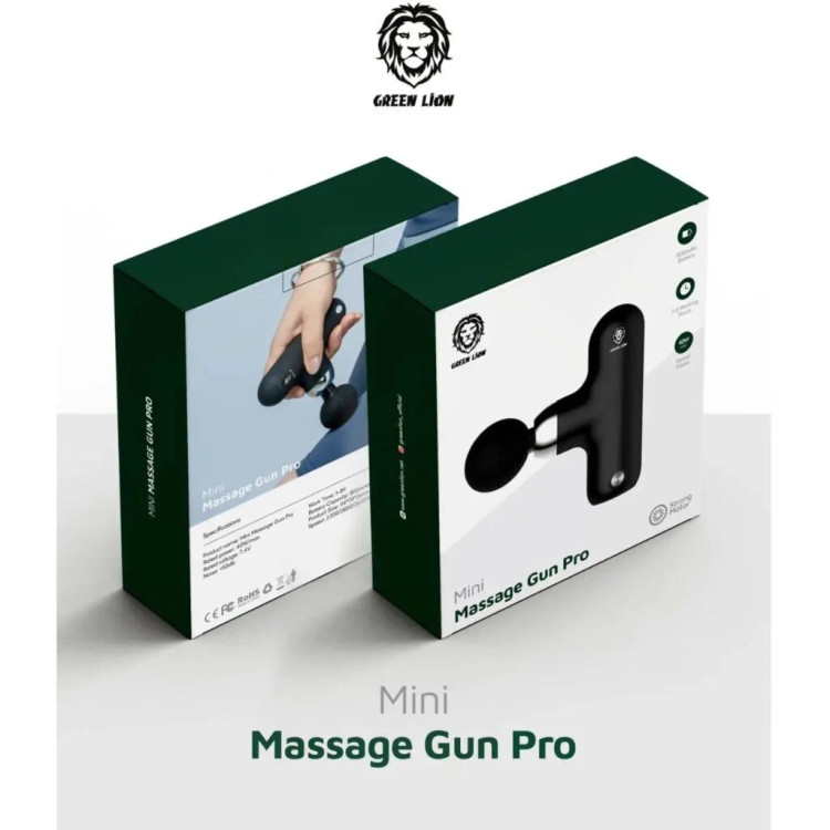 پک ماساژور تفنگی گرین لاین مدل Mini Massage Gun Pro