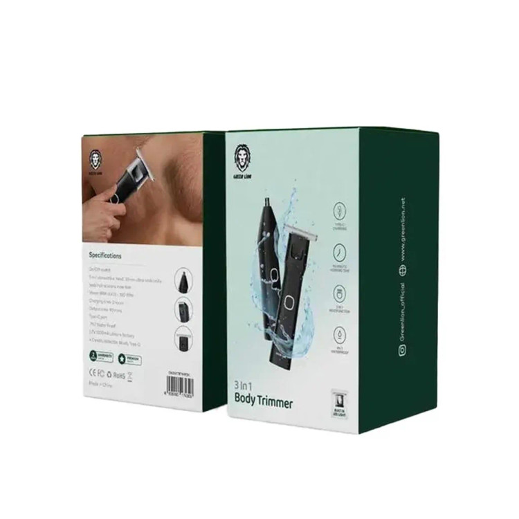پک ماشین اصلاح بدن سه کاره Green Lion 3 In 1 Body Trimmer