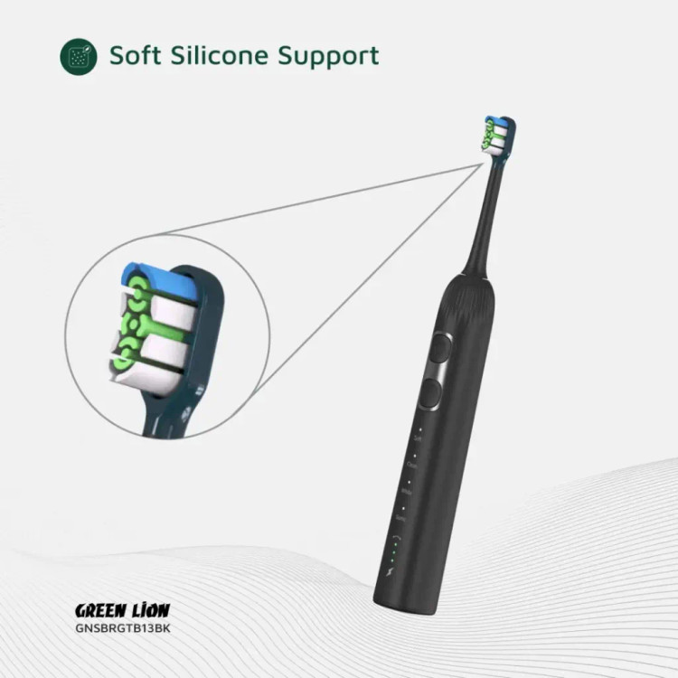 پرز نرم مسواک برقی هوشمند گرین لاین مدل Smart Brush 60° Ultrawide