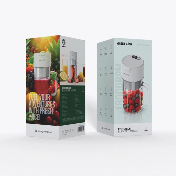 پک شیکر قابل حمل گرین لاین مدل Mug 2