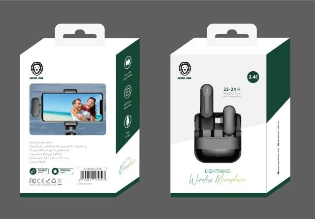 پک میکروفن یقهای گرین لاین مدل Lightning Wireless