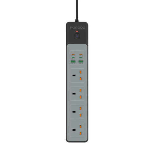 چندراهی با 4 سوکت پرودو مدل 4AC 65W 3000W Power Strip