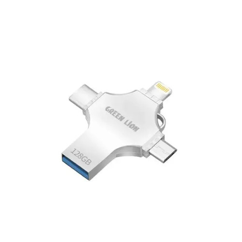فلش درایو چهار کاره گرین لاین USB FLASH Drive ظرفیت 128 گیگابایت