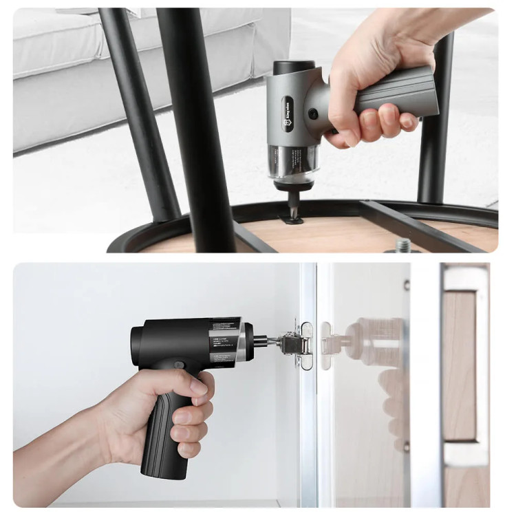 پیچ گوشتی شارژی ۳۵ پارچه برند KINGSDUN مدل KS-882047 در حال استفاده
