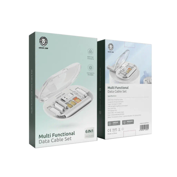 پک ست کابل چند منظوره گرین لاین مدل Multi Functional Data