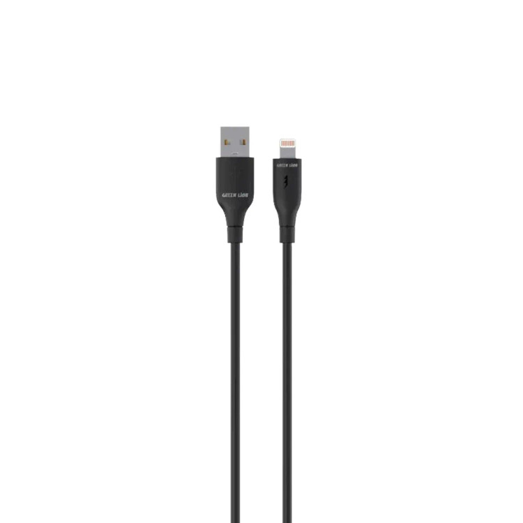 کابل USB-A به لایتنینگ گرین لاین مدل PVC Series طول 1 متر جریان 2.4 آمپر