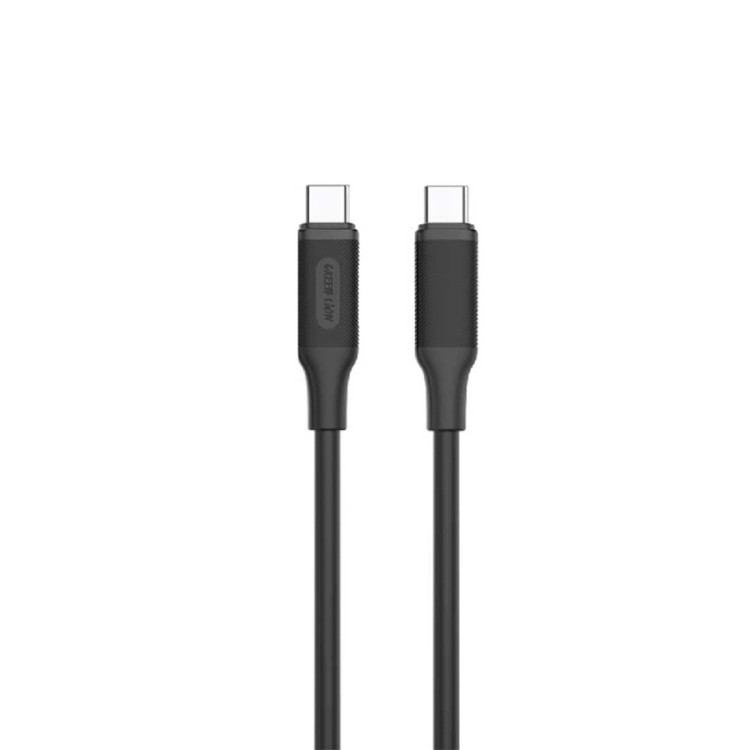کابل تایپ سی به تایپ سی گرین لاین مدل PVC Series توان 60 وات طول 1 متر