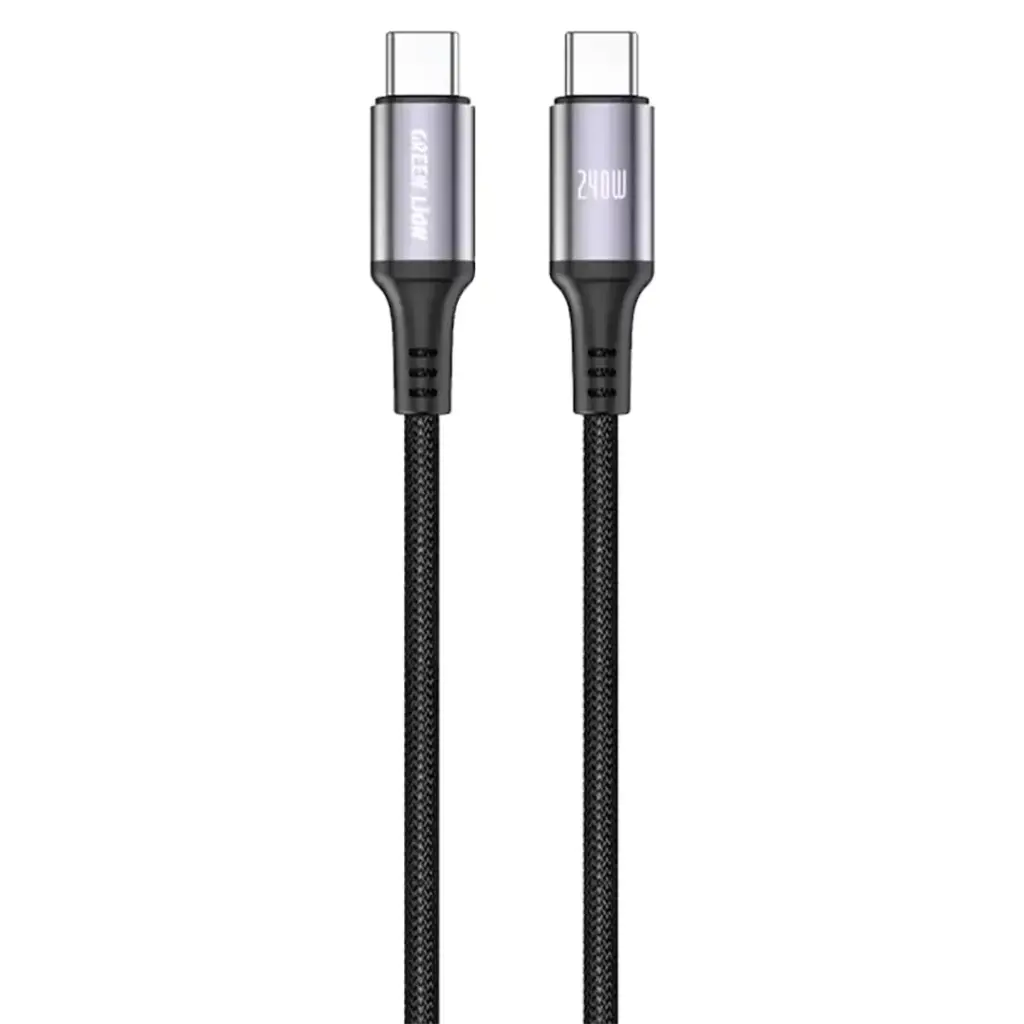 کابل شارژ تایپ سی به تایپ سی گرین لاین مدل Ultra Fast Charging