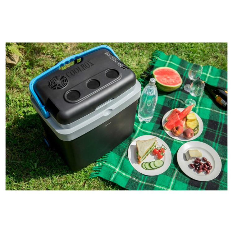 یخچال ماشین و مسافرتی سنکور مدل SCM4233BL | ظرفیت 33 لیتر با قابلیت گرمایش و سرمایش فضای بیرون