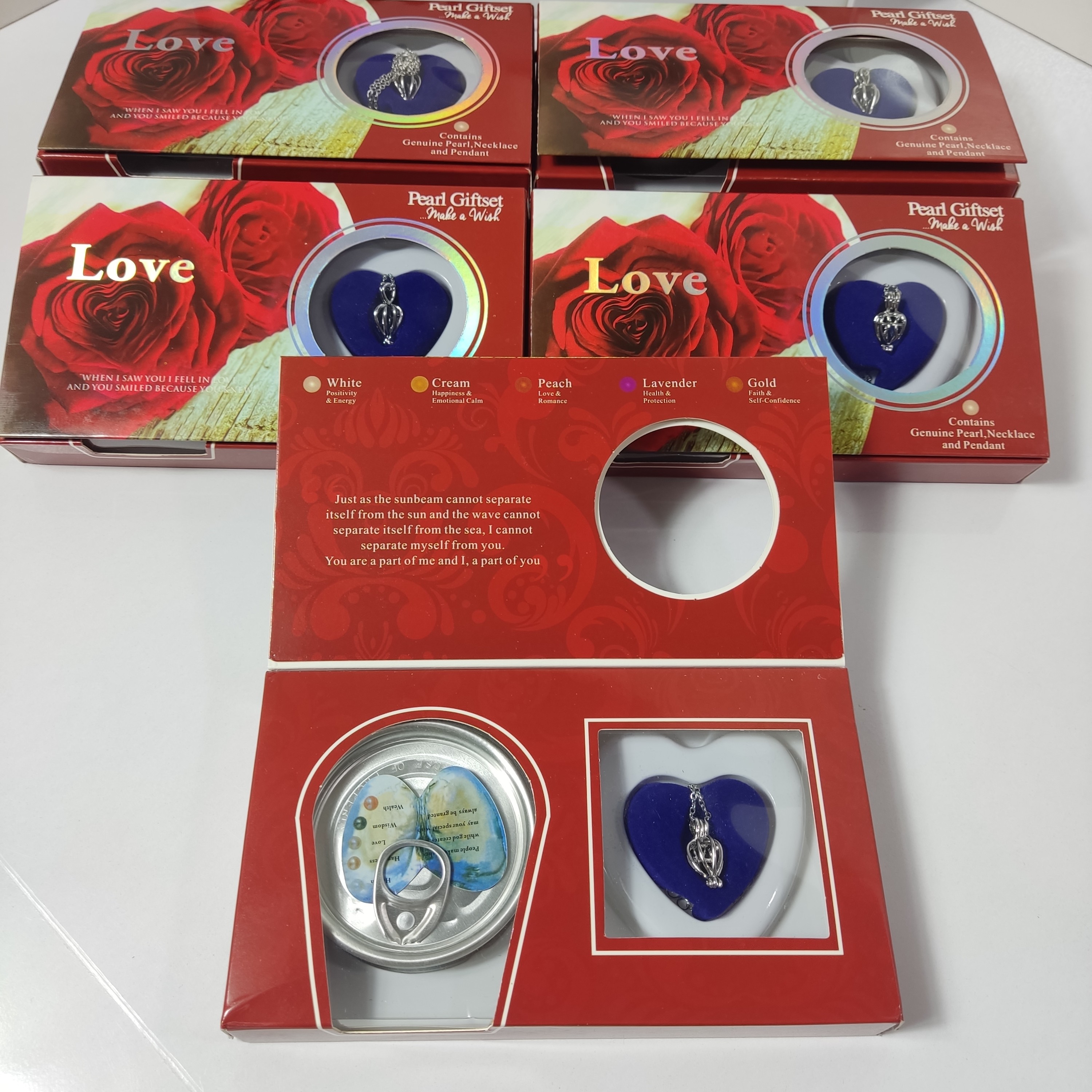 گردنبند مروارید عشق در صدف | Love Pearl Necklace