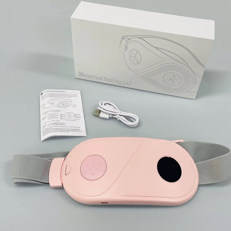 محتویات ماساژور شکم گرمایشی پریودی Menstrual Heating Pad اورجینال | کاهش درد و آرامش