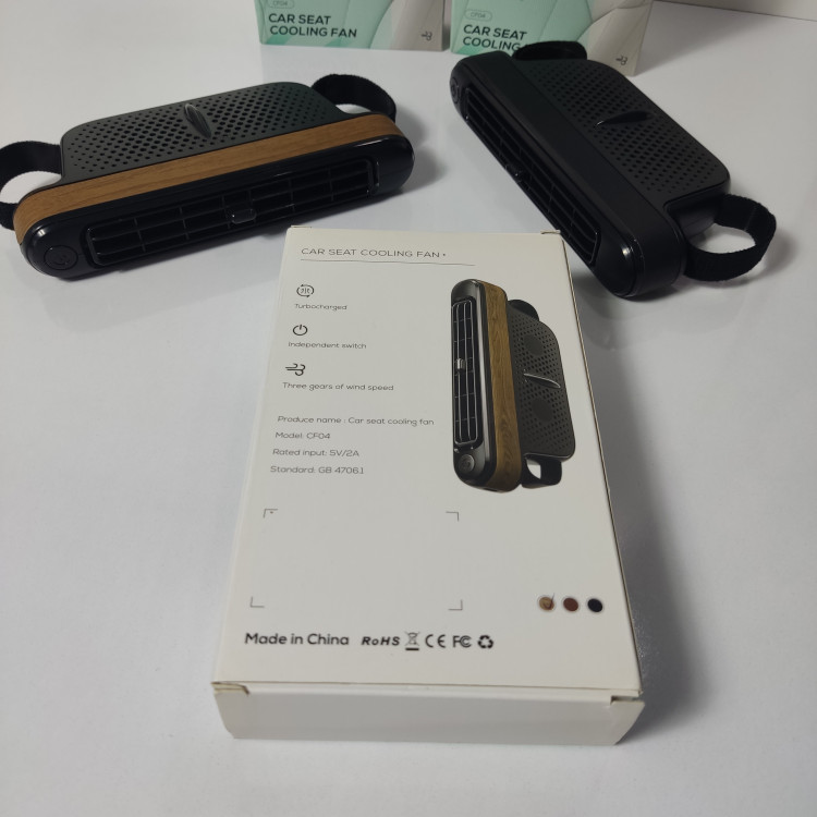 پک خنک کننده پشت گردنی صندلی خودرو مدل CF04 | پنکه گردنی خودرو USB-C