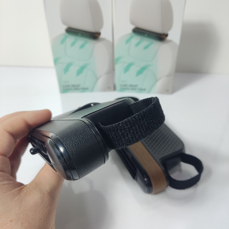 خنک کننده پشت گردنی صندلی خودرو مدل CF04 | پنکه گردنی خودرو USB-C از بغل