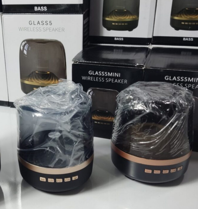 پک اسپیکر بلوتوثی قابل حمل هارمن کاردن سایز مینی مدل GLASS 5 | صدای 360 درجه، بلوتوث 5.4 و نورپردازی LED