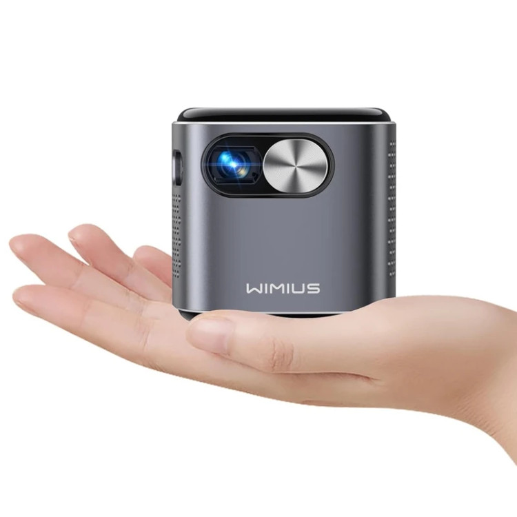مینی پروژکتور جیبی WiMiUS Q2 Pro اورجینال – اندروید، WiFi 6 و بلوتوث 5.2، DLP، 1080p