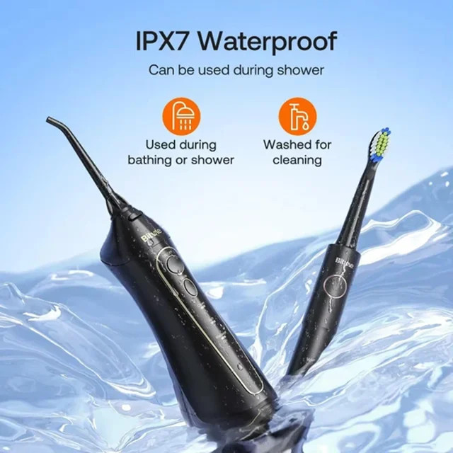 مسواک برقی و واترجت بیت وی مدل E11 | پک کامل مراقبت دهان و دندان با IPX7
