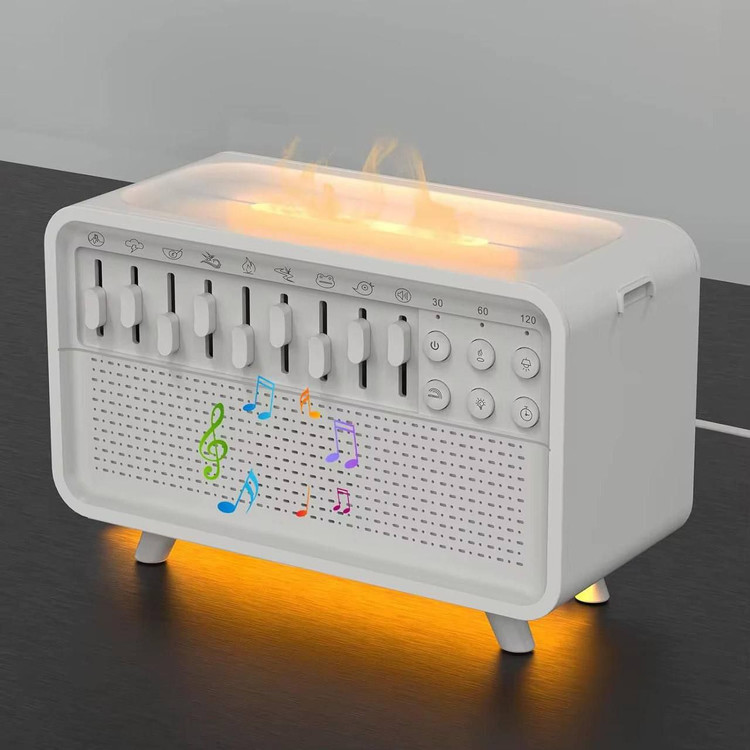 بخور طبیعت | دستگاه بخور LED با اسپیکر داخلی