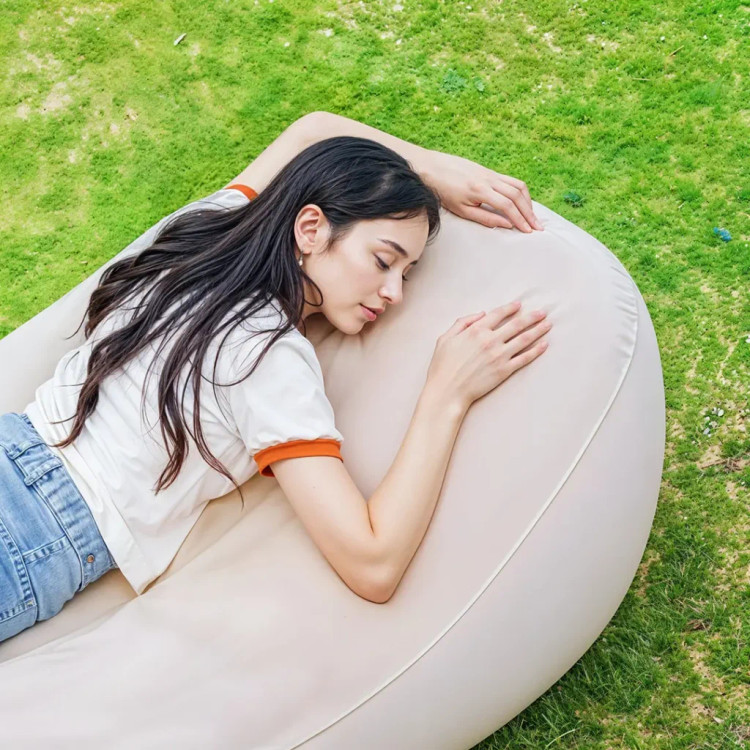 تشک بادی قابل حمل گرین لاین مدل Inflatable Air Mattress Sofa مبل بادی سفری