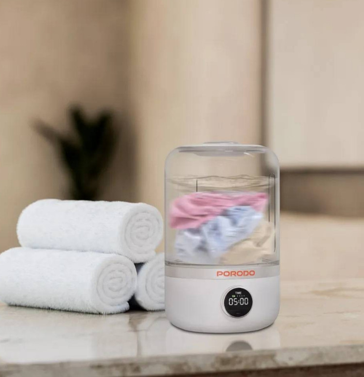 مینی واش شارژی پرودو مدل Portable Mini Washing Machine ماشین لباسشویی کوچک قابل حمل