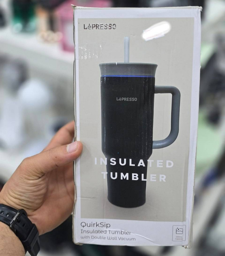 پک محصول ماگ مسافرتی عایقدار لپرسو مدل QuirkSip Insulated Tumbler | تراول ماگ ۱۲۰۰ میلیلیتری