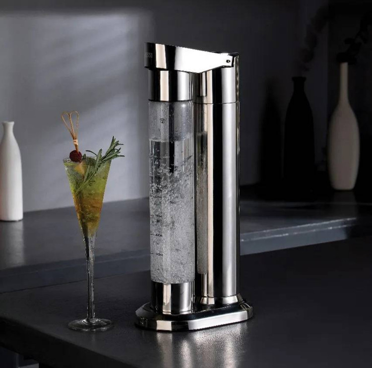 سوداساز دستی لپرسو مدل FIZZNEST نقره ای