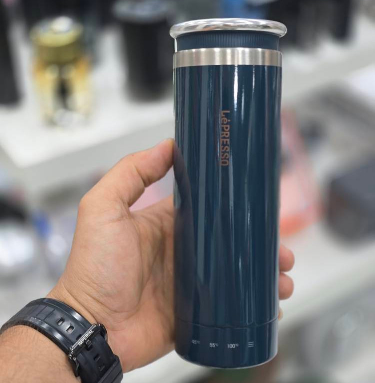 محصول بطری گرمکن برقی لپرسو مدل ThermiQ LPCFFM0007 | فلاسک هوشمند گرمکن خودرو سبز