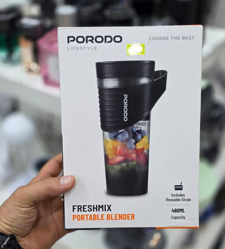 پک محصول مخلوطکن شارژی پرودو مدل Freshmix LFS204 | مخلوطکن قابل حمل ۴۶۰ میلیلیتری