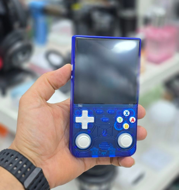 کنسول بازی پرتابل R36 Ultra Retro آبی رنگ