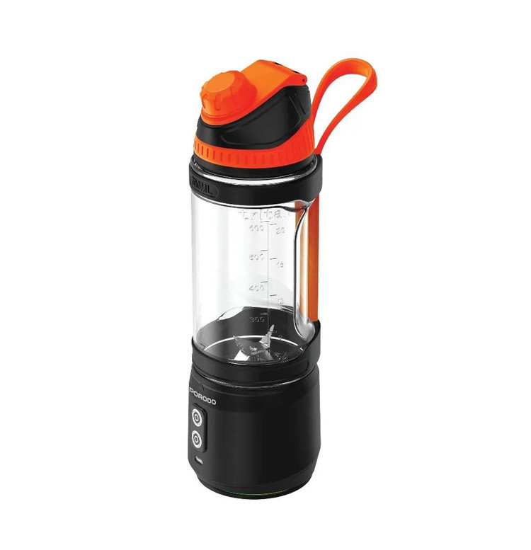 شیکر شارژی پرودو مدل Lifestyle Dual Spin ظرفیت 700 میلیلیتر مشکی