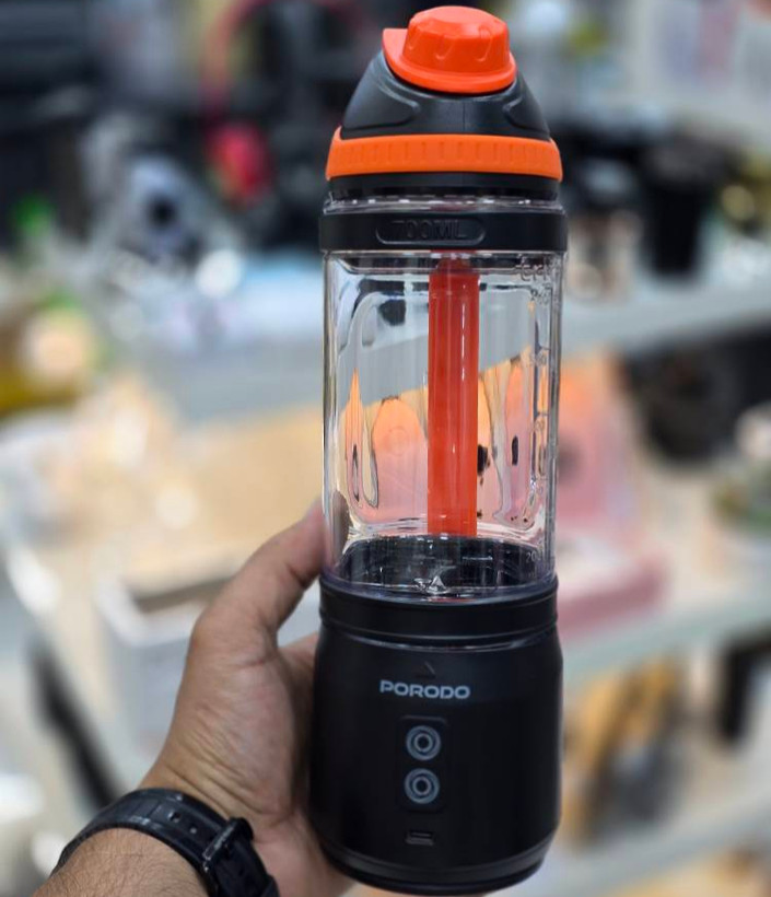 محصول شیکر شارژی پرودو مدل Lifestyle Dual Spin ظرفیت 700 میلیلیتر مشکی